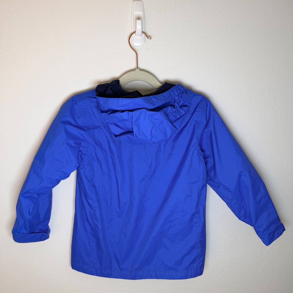 Columbia Kids Blue Omni-Tech Waterproof Rain Jacket Hooded Windbreaker 4T - Picture 4 of 4